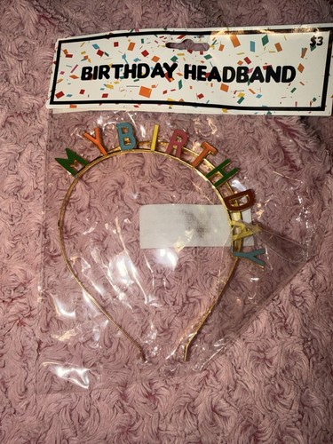 Birthday headband happy - birthday,