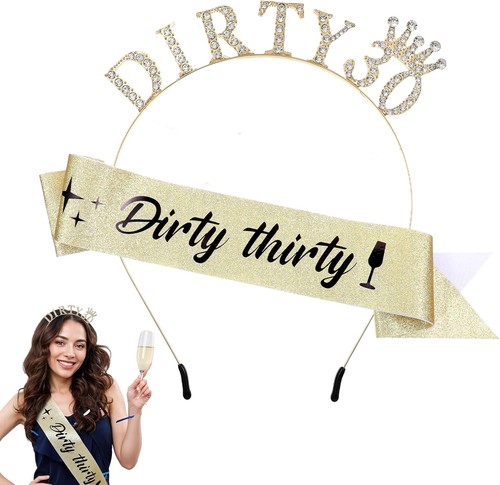 30th birthday sash - birthday,