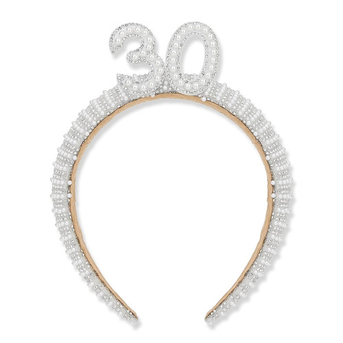30th birthday headband - 30th, for