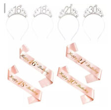 Happy Birthday Silver Tiara