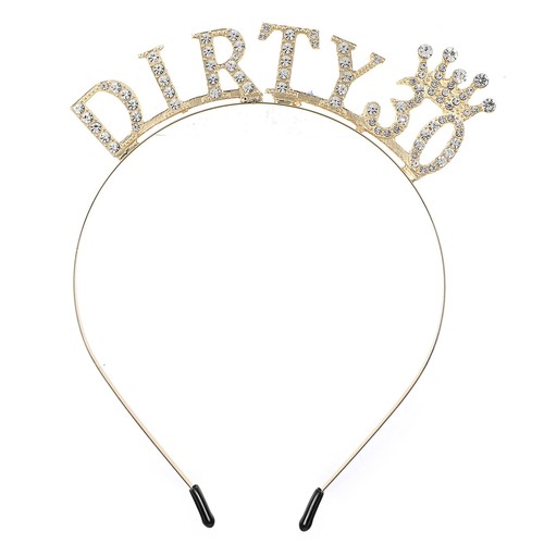 30th crown dirty headband - 30th, 30
