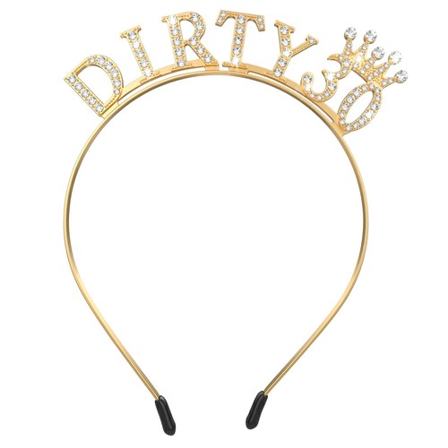Dirty birthday crown 30th - 30,