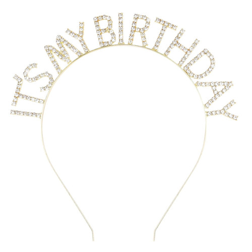 Gold birthday crown for - for, women