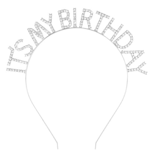 Silver girls crown cute - silver,