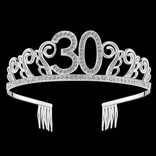 30th birthday rhinestone - 30th,