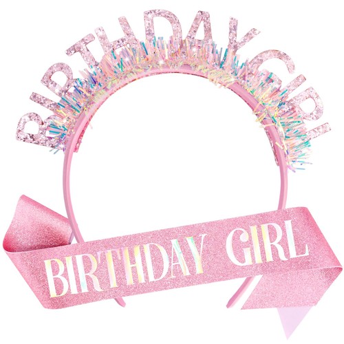 Orelvyn birthday girl headband - girl,