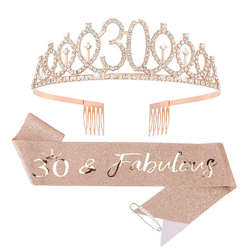 30th birthday crown - 30th, +