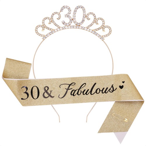 30th birthday sash - birthday, and