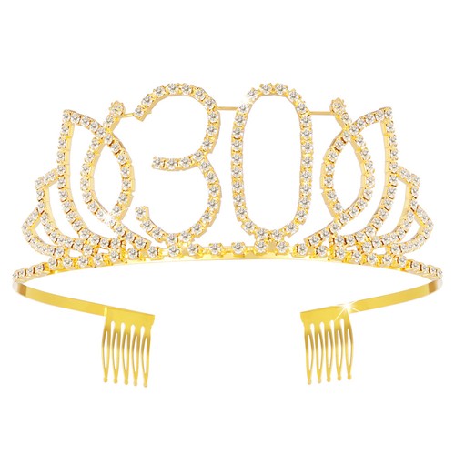 Rhinestone headband birthday - rhinestone,