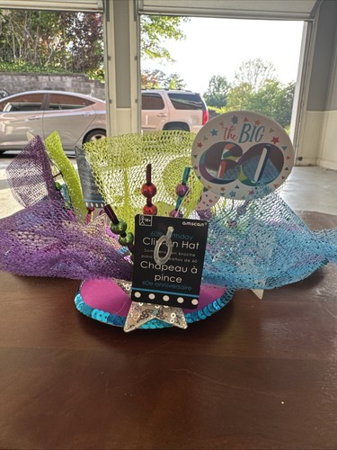 60th birthday headband - 60th,